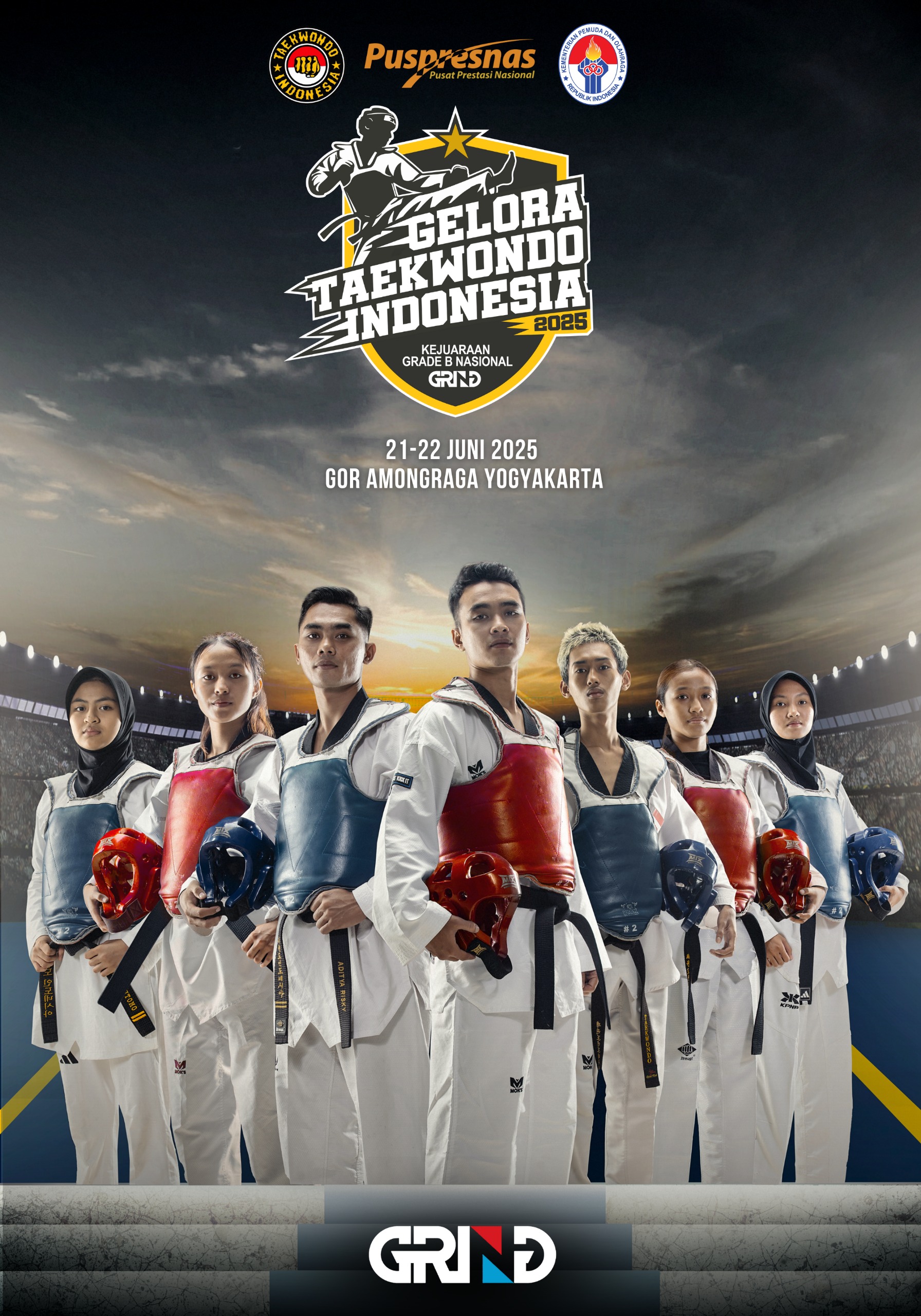 Panggung Juara Taekwondo Indonesia Taekwondo Indonesia TKD Kota Kediri