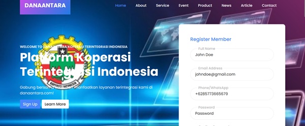 Danaantara Platform Koperasi Terintegrasi Indonesia Taekwondo Indonesia TKD Kota Kediri